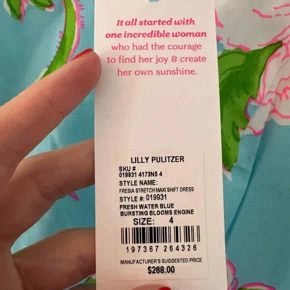 NWT‼️ Lilly Pulitzer Fresia Dress - Picture 2 of 4